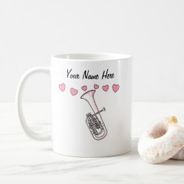 Tenor Horn Custom Wedding Tasse Brass Musiker