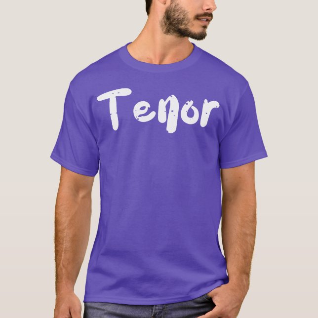 Tenor Music T-Shirt (Vorderseite)