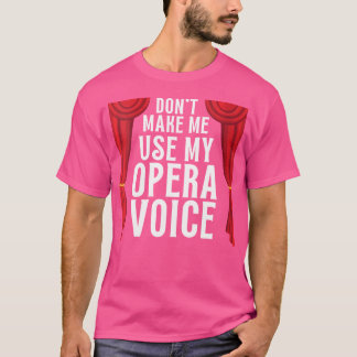 Tenor-Sängerchor-Choir Vocalist Student T-Shirt