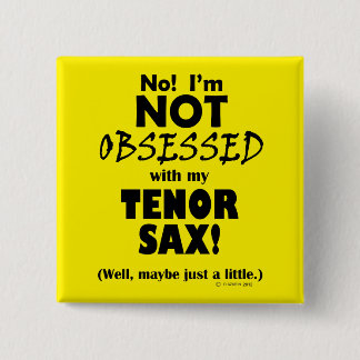 Tenor Sax Button