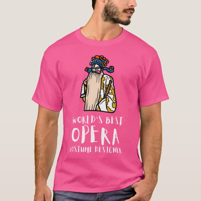 Tenor Singer Choir Vocalist Theatre Student Opera T-Shirt (Vorderseite)