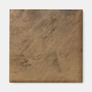 Tenoumer-Krater in Mauretanien Magnet