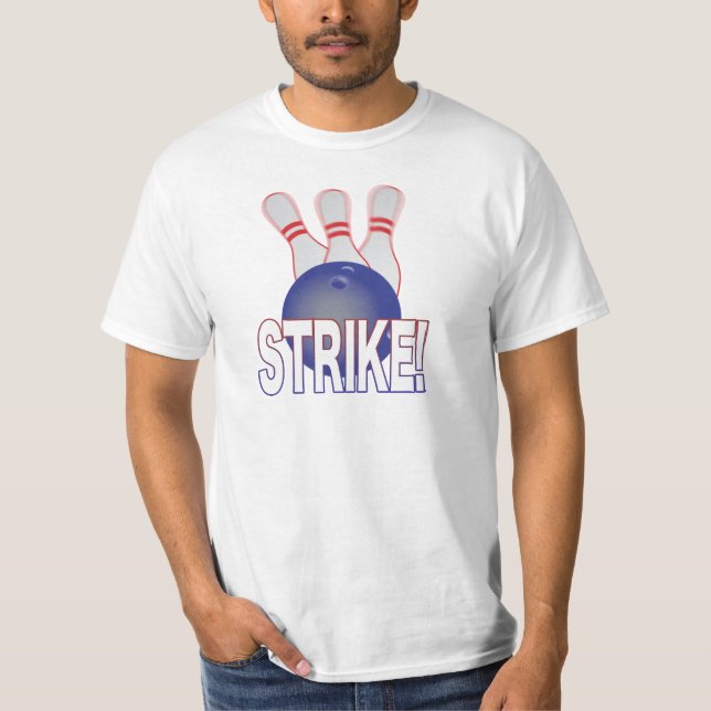 Tenpin-Bowling T-Shirt (Vorderseite)