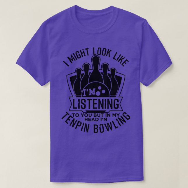 Tenpin Bowling T T-Shirt (Design vorne)