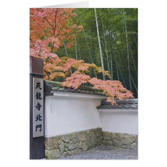 Tenryuji Temple North Gate (Vorne)