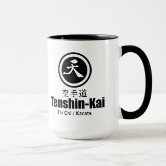 Tenshin-Kai Karate-Logo-Kaffee-Tasse Tasse