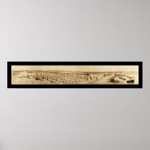 Tent Camp Sevier SC Photo 1918 Poster