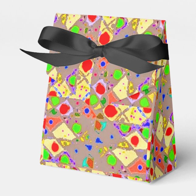 Tent Style Favor Box Geschenkschachtel (Vorderseite)