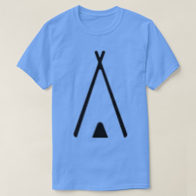 Tent Tipi T - Shirt (Design vorne)
