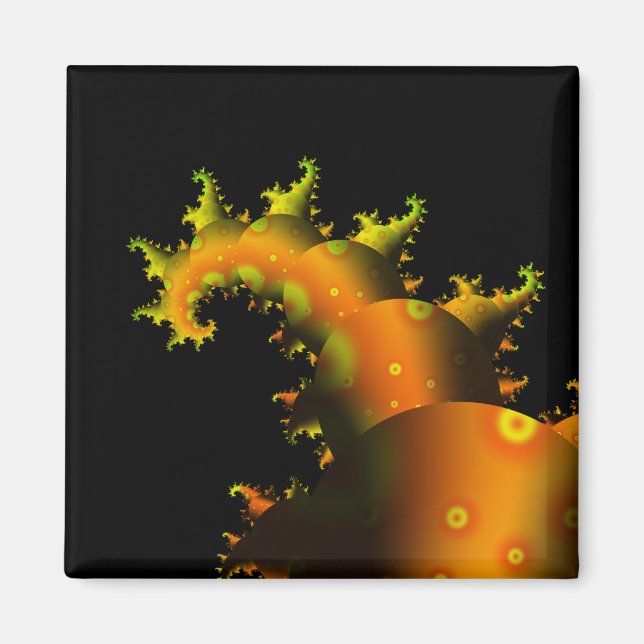 Tentacle Fraktal Magnet (Vorne)