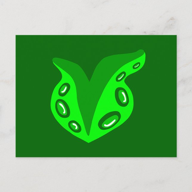Tentacle Heart Postkarte (Vorderseite)