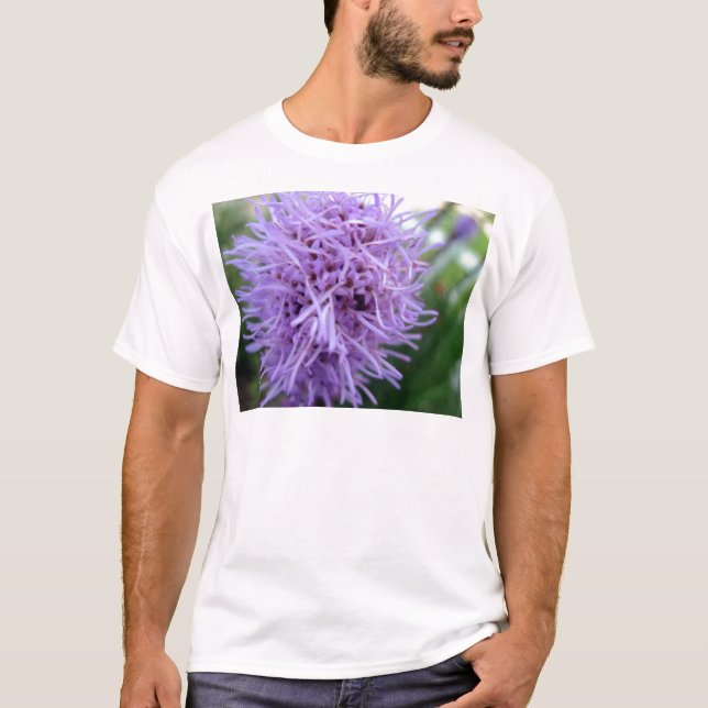 Tentacle Spider Violet Blume T-Shirt (Vorderseite)
