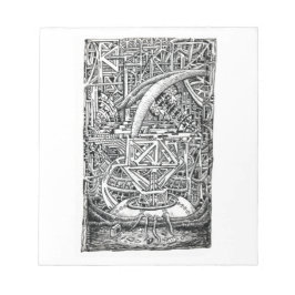 Tentacle Tank von Brian Benson Notizblock