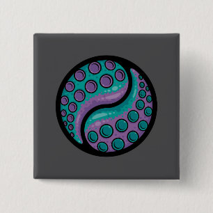 Tentacle Yin Yang Button