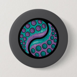Tentacle Yin Yang Button