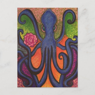 "Tentacles" Postkarte