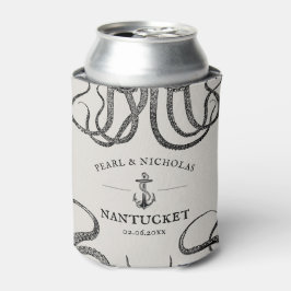 Tentakeln der Liebe | Octopus Themed Beach Tan Dosenkühler