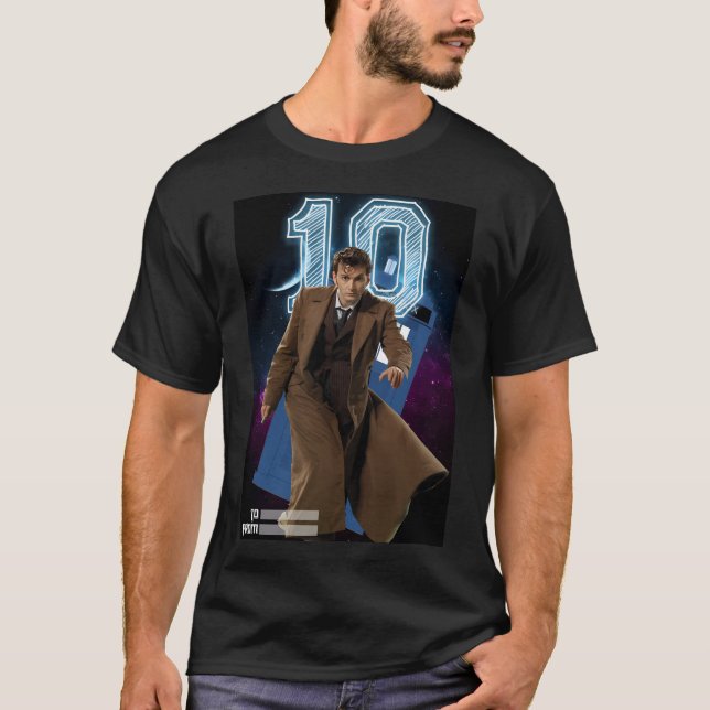 Tenth Doctor - Greeting Card T-Shirt (Vorderseite)