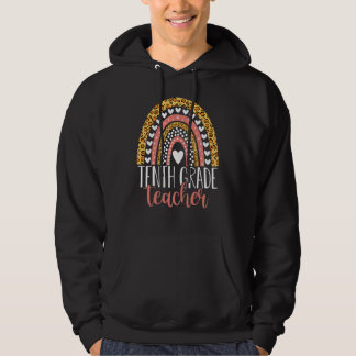 Tenth Grade Teacher 10th Grade Teacher Back To Sch Hoodie