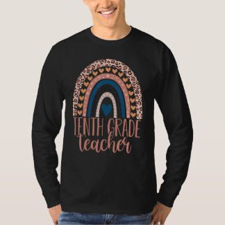 Tenth Grade Teacher 10th Grade Teacher Back To Sch T-Shirt