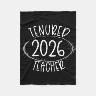 Tenure 2026 Tenure Lehrerinnen Gratulation Tenure Fleecedecke