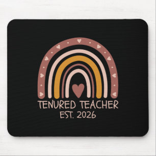 Tenured Teacher Est 2026 Tenure Beförderung Frauen Mousepad