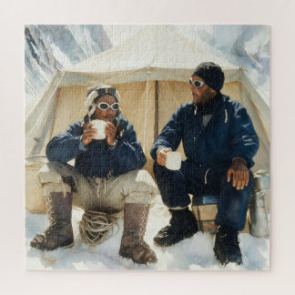 Tenzing Norgay Edmund Hillary Eroberung des Everes Puzzle