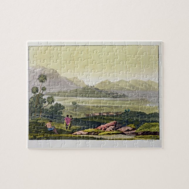 Teocalli, der große Tempel bei Tenochtitlan, Puzzle (Horizontal)