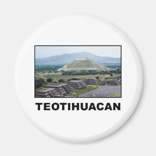 Teotihuacan Magnet (Vorne)