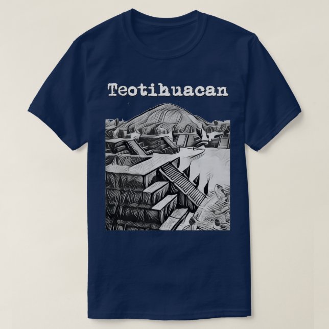 Teotihuacan Mexico T-Shirt (Design vorne)