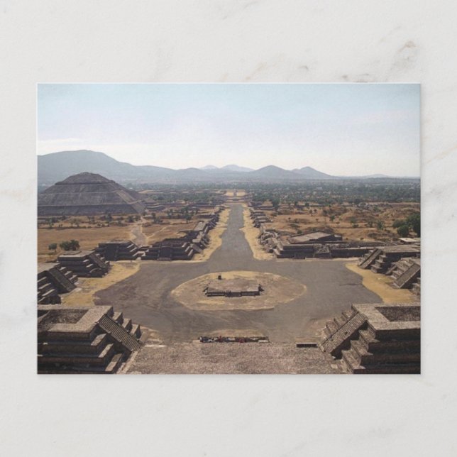 Teotihuacan Postkarte (Vorderseite)
