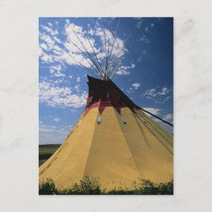 Tepee near Little Bighorn Battlefield Postkarte