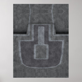 Teppich auf der Brücke der Lower Levels Poster