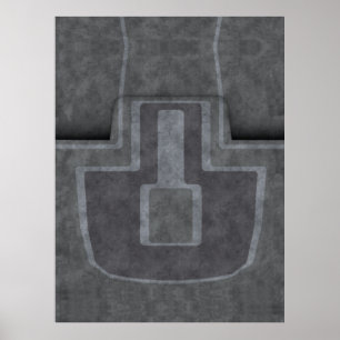 Teppich auf der Brücke der Lower Levels Poster