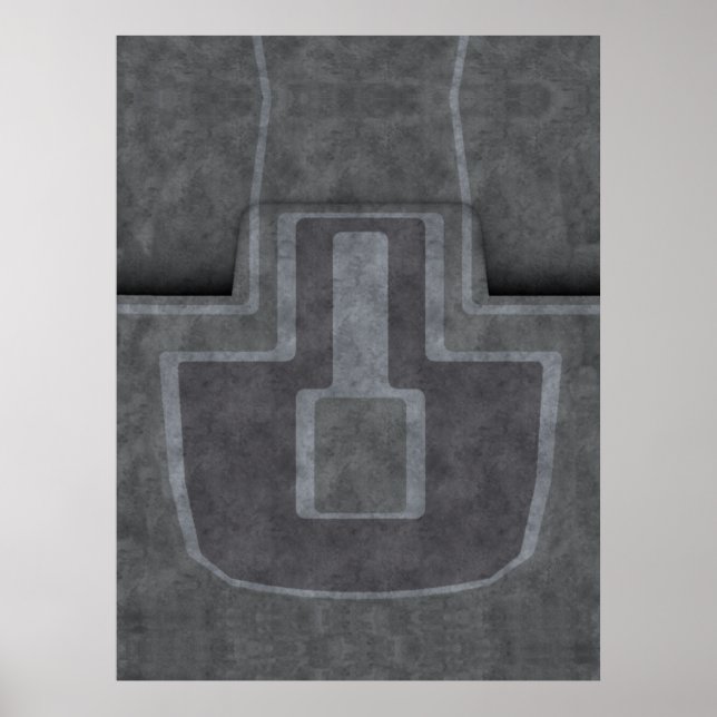 Teppich auf der Brücke der Lower Levels Poster (Vorne)