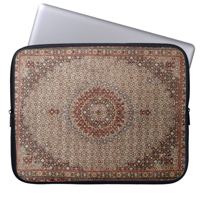 Teppich aus Vintag-persisch-türkischem Orientalisc Laptopschutzhülle (Vorderseite)