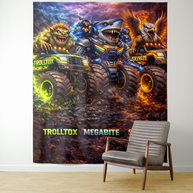Teppich der Beast Riders Wandteppich (Beispiel)
