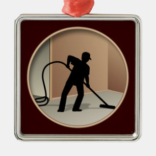 Teppich-Reinigung Silbernes Ornament