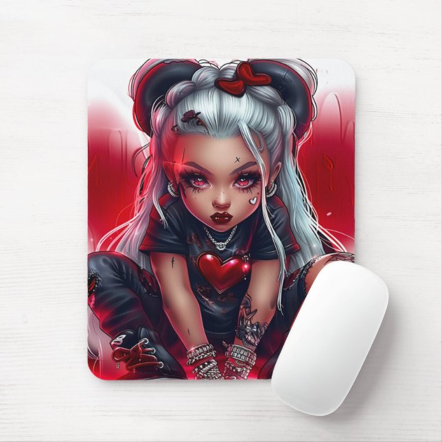 Teppich Sourie Atmosphere Melancholic 5 Mousepad (Mit Mouse)