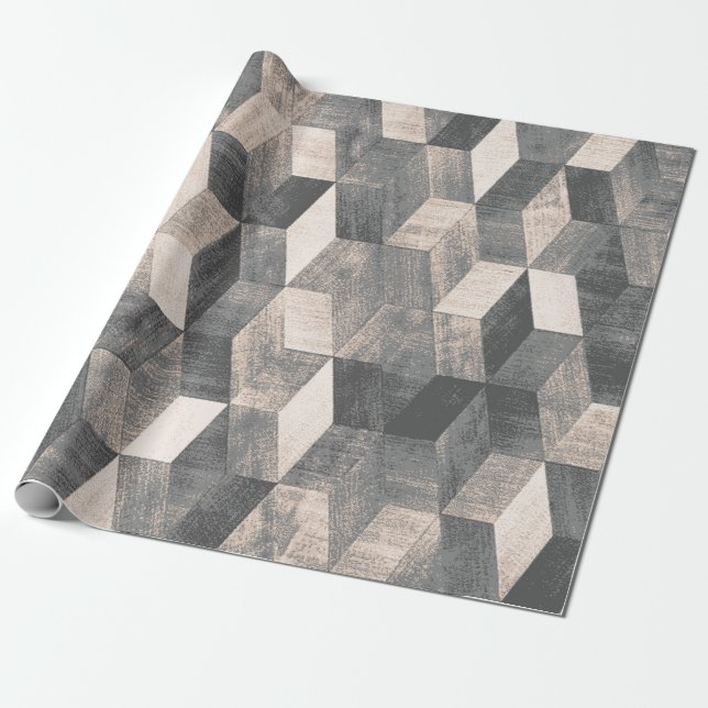 Teppichbathmat und Rug Boho Style Ethnic Design pa Geschenkpapier (Ungerollt)