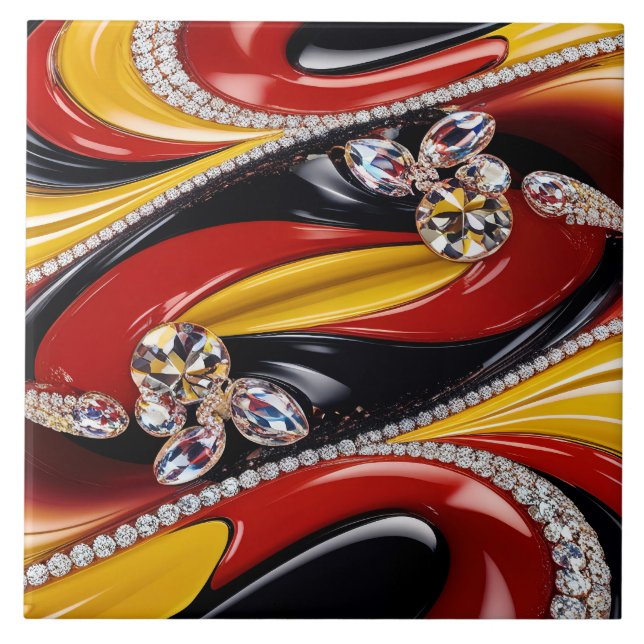 Teppichboden mit belgischem Farbdesign Fliese (Vorderseite)