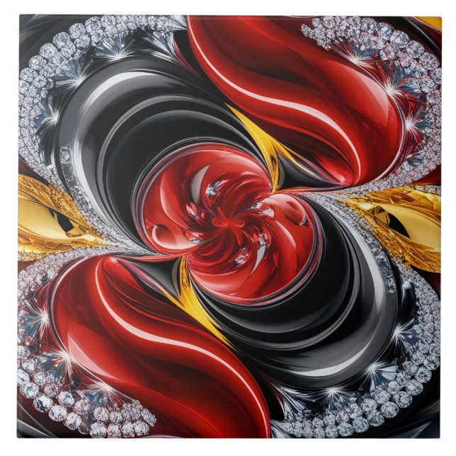 Teppichboden mit modernem Design in deutschen Farb Fliese (Vorderseite)