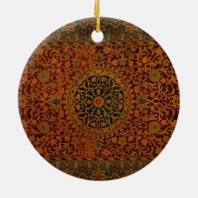 Teppiche aus William-Morris Keramik Ornament (Hinten)