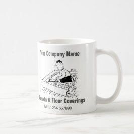 Teppiche und Fußbodenbeläge Cartoon Kaffeetasse