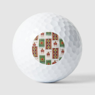 Teppichkaffee von Istanbul: Vintages Muster Golfball