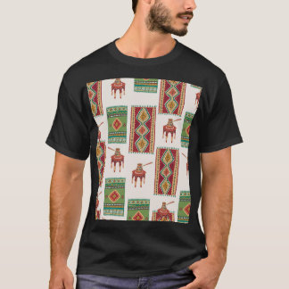 Teppichkaffee von Istanbul: Vintages Muster T-Shirt