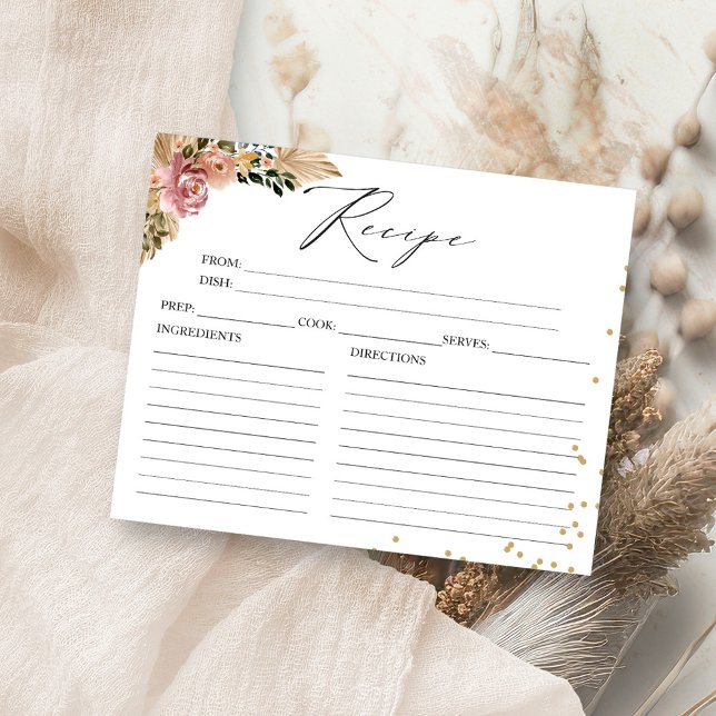 Teppichkarten für neutrale Brautparty Boho (Von Creator hochgeladen)