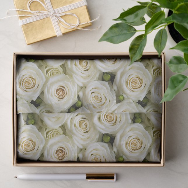 Teppichpapier für Elfenbein-Rose Seidenpapier (Geschenk)
