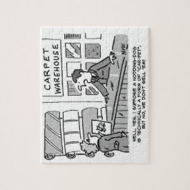 Teppichvorführung verkauft keine Hunde, die nicken Puzzle