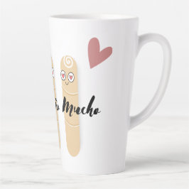 Tequeño Mucho Latte Tasse - venezolanisches Lebens